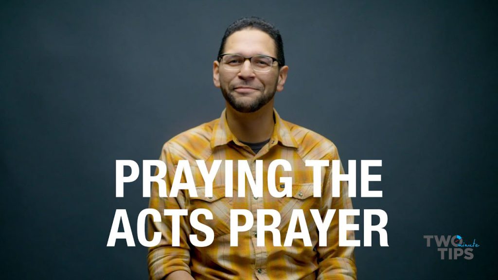 Praying the ACTS Prayer