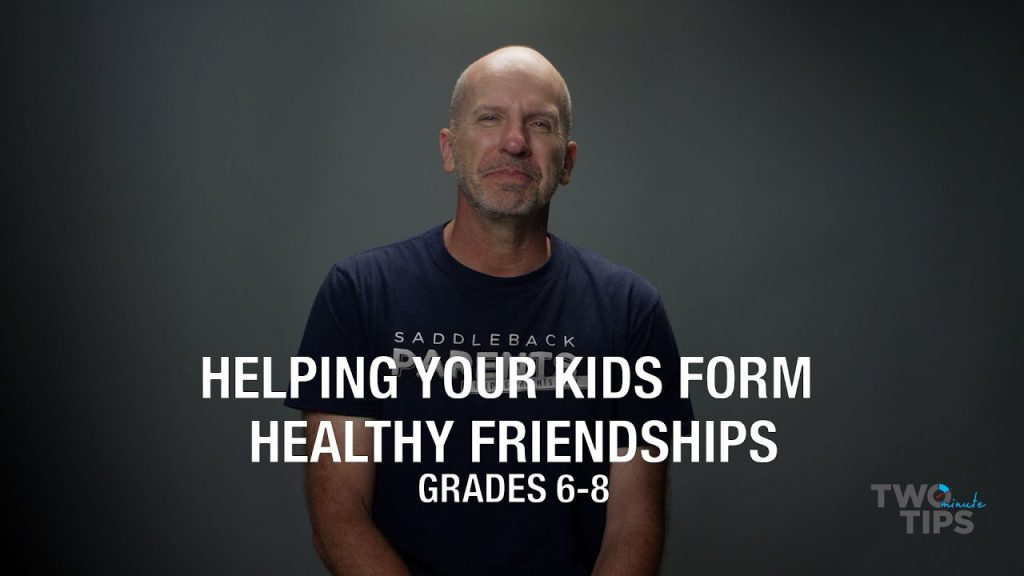 Helping your Child Form Healthy Friendships, Grades 6 to 8