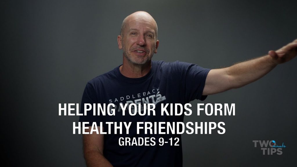 Helping your Child Form Healthy Friendships, Grades 9 to 12