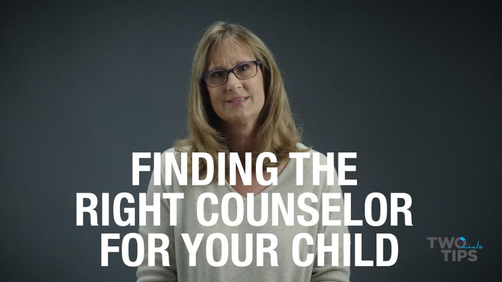 Finding the Right Counselor For Your Child