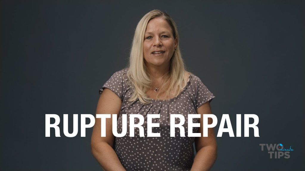 Rupture Repair